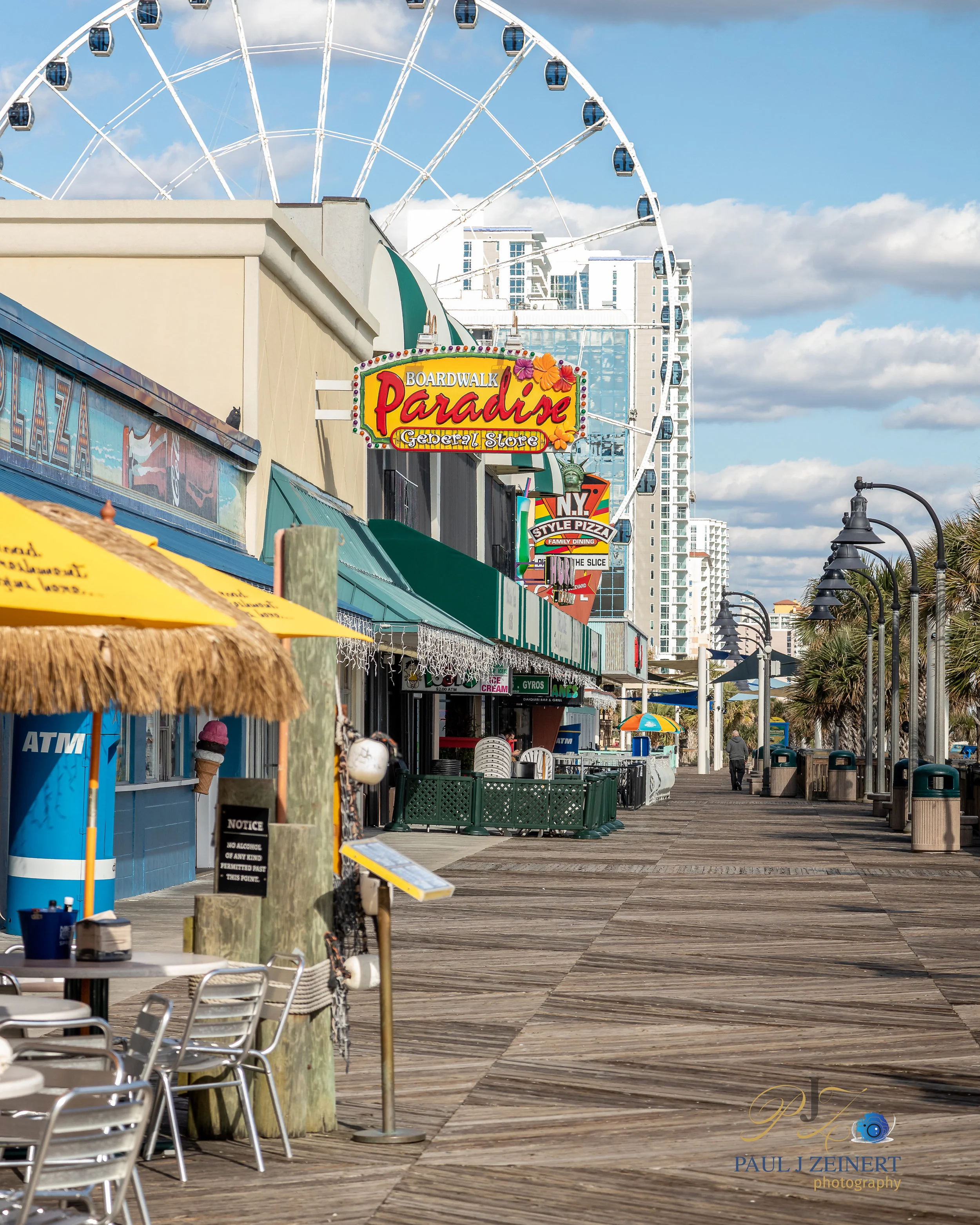 Boardwalk of Myrtle Beach, South Carolina