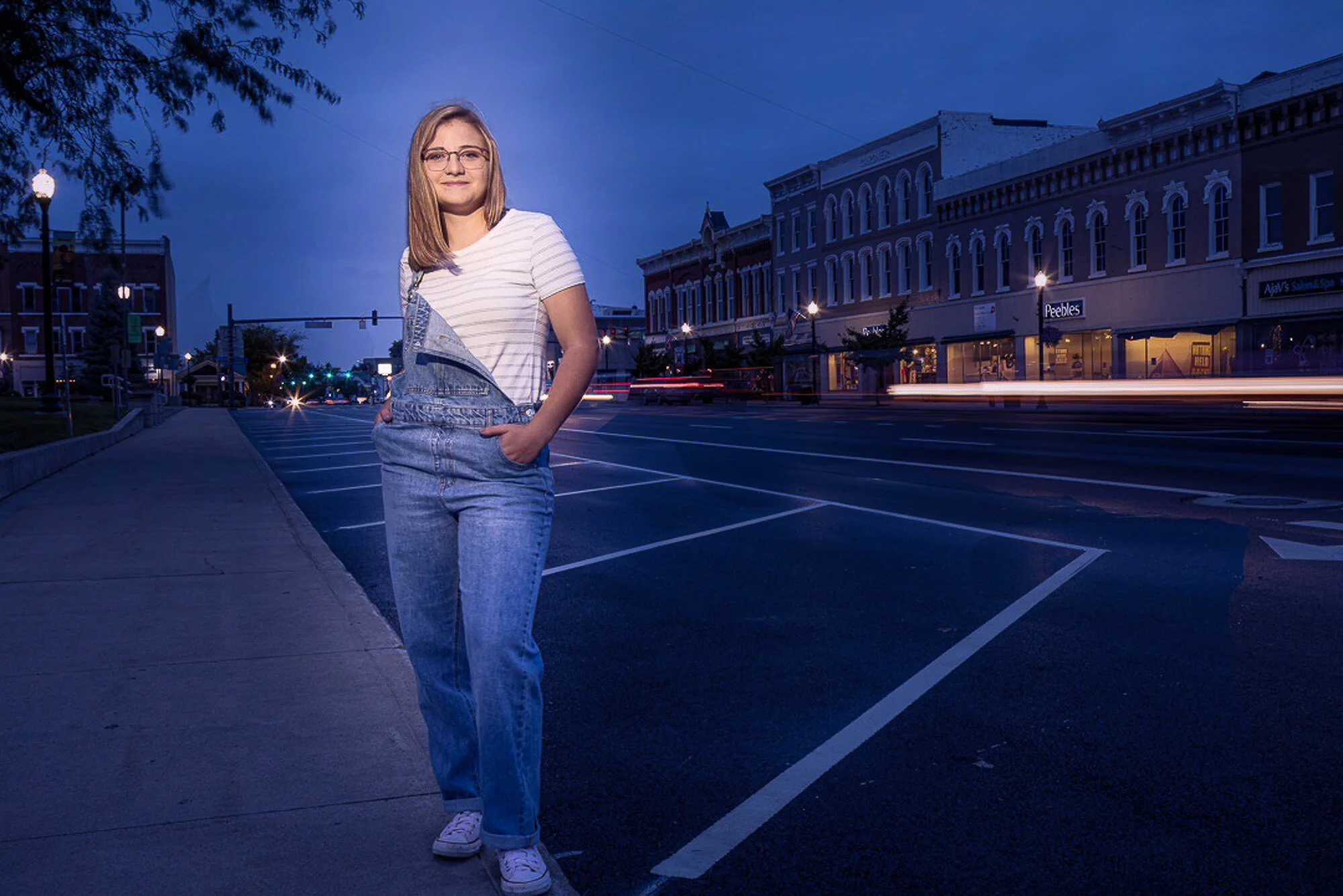 Downtown Bryan,Ohio Senior High School Picture