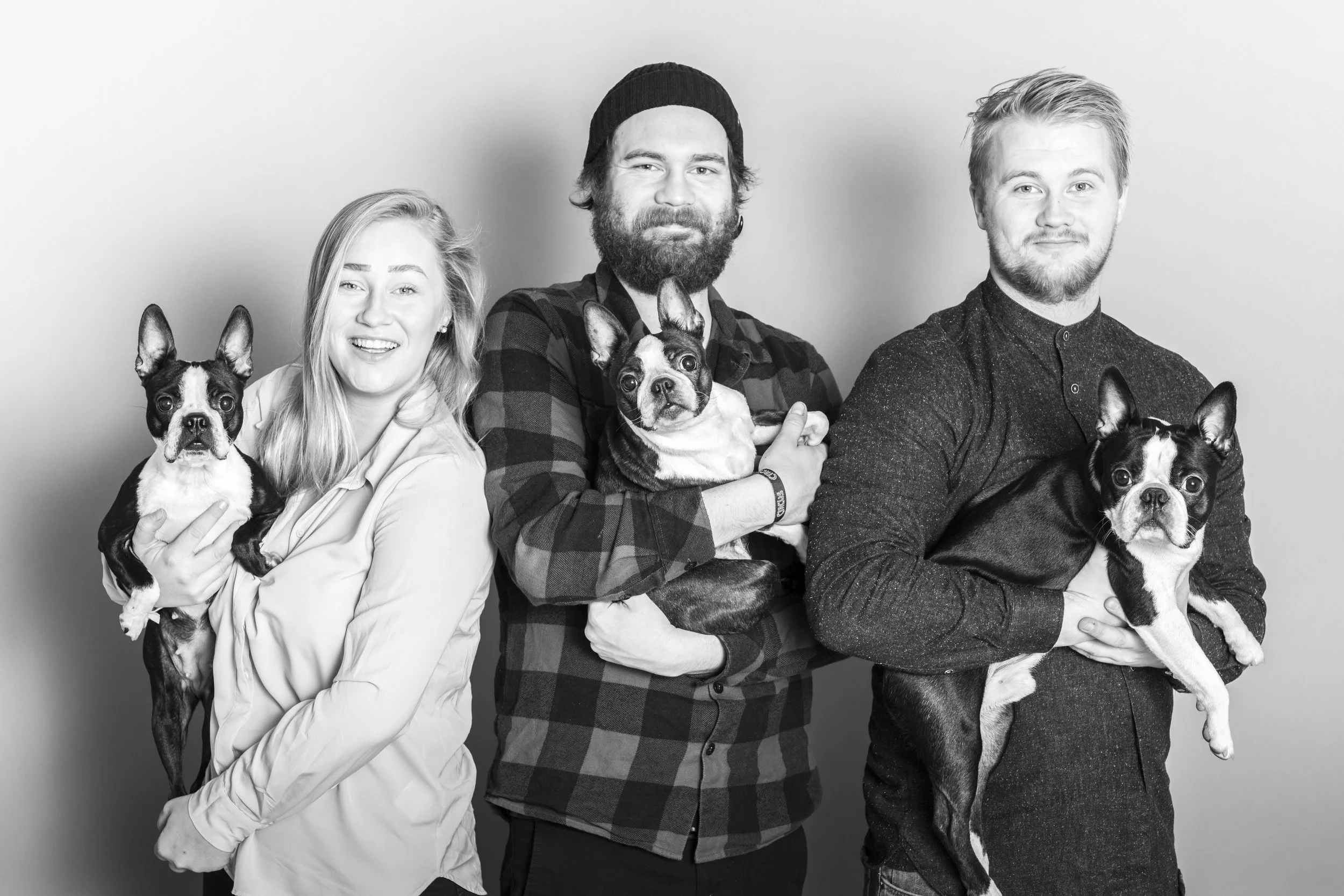 Vi tok en hel haug av familieportretter!