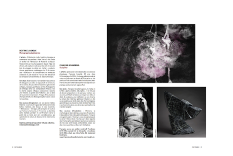 LA GAZETTE DU 16CC parle des artistes de seiziem’ART