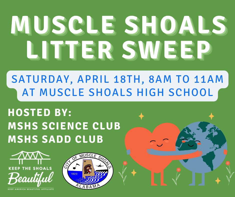 Muscle Shoals Litter Sweep