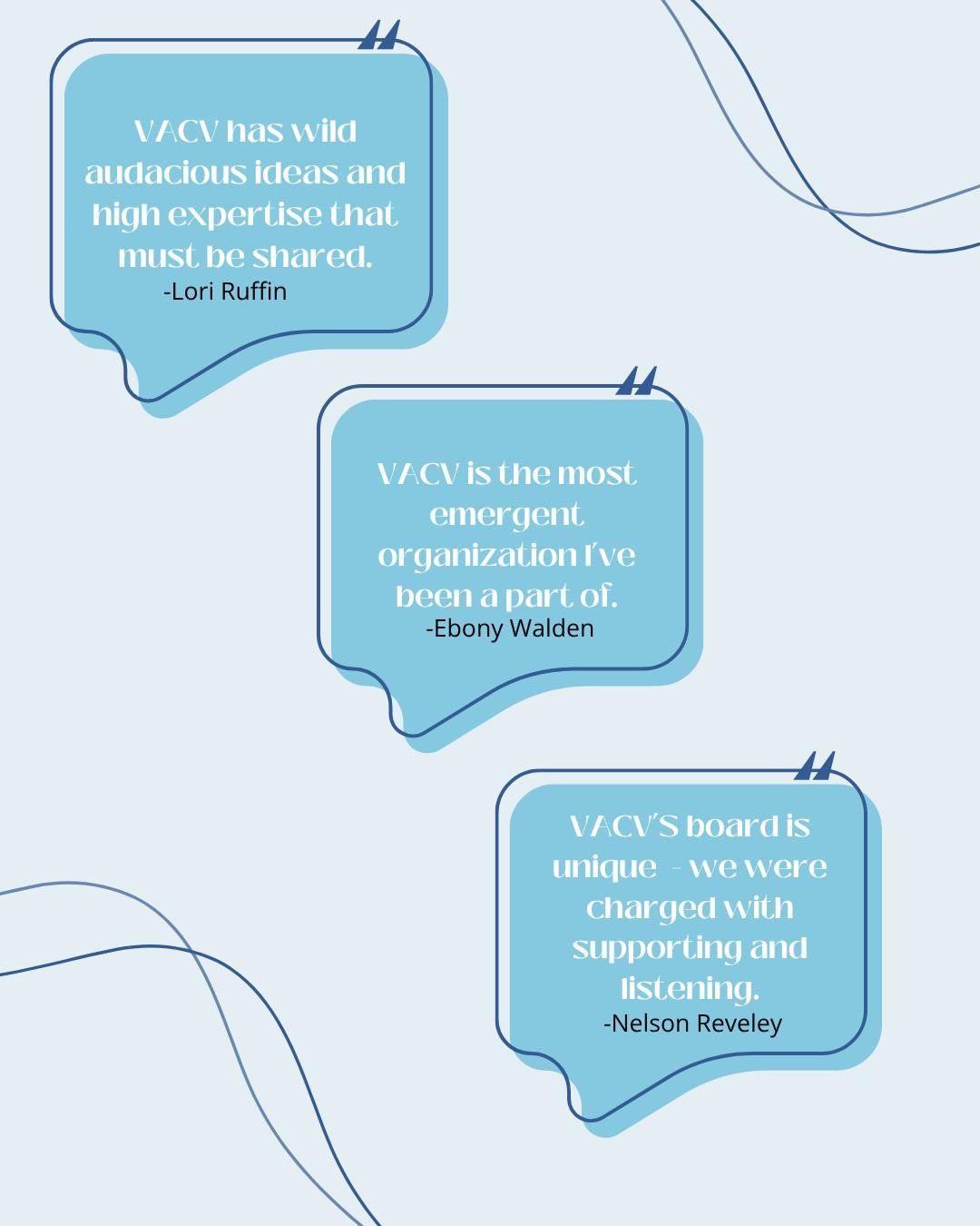 This year we had a few board members roll off and these were a few of the thoughts they left us with!

Our training on Equitable Community Engagement for Board Members is tomorrow!

This training is designed for Board Members who want to lead and sup