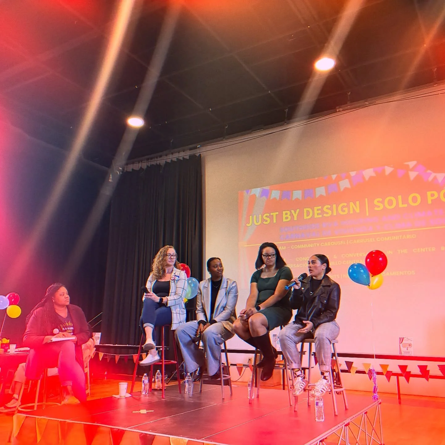 JUST BY DESIGN - Center-ring panel

The center ring panel blew it away! They gave such thoughtful connections between all areas of climate, housing, healing sustainability and government. If you were in the room you were paying attention to their wor