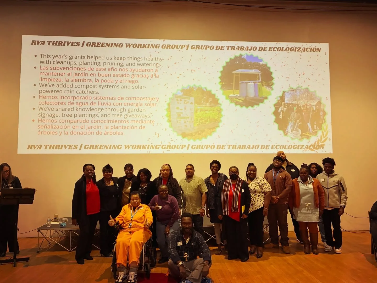 Our Greening Working group has always been about community and caring for each other for the Earth.  When we come together to plant water and water these spaces, we&rsquo;re doing more than growing gardens. We&rsquo;re growing connection, pride and f