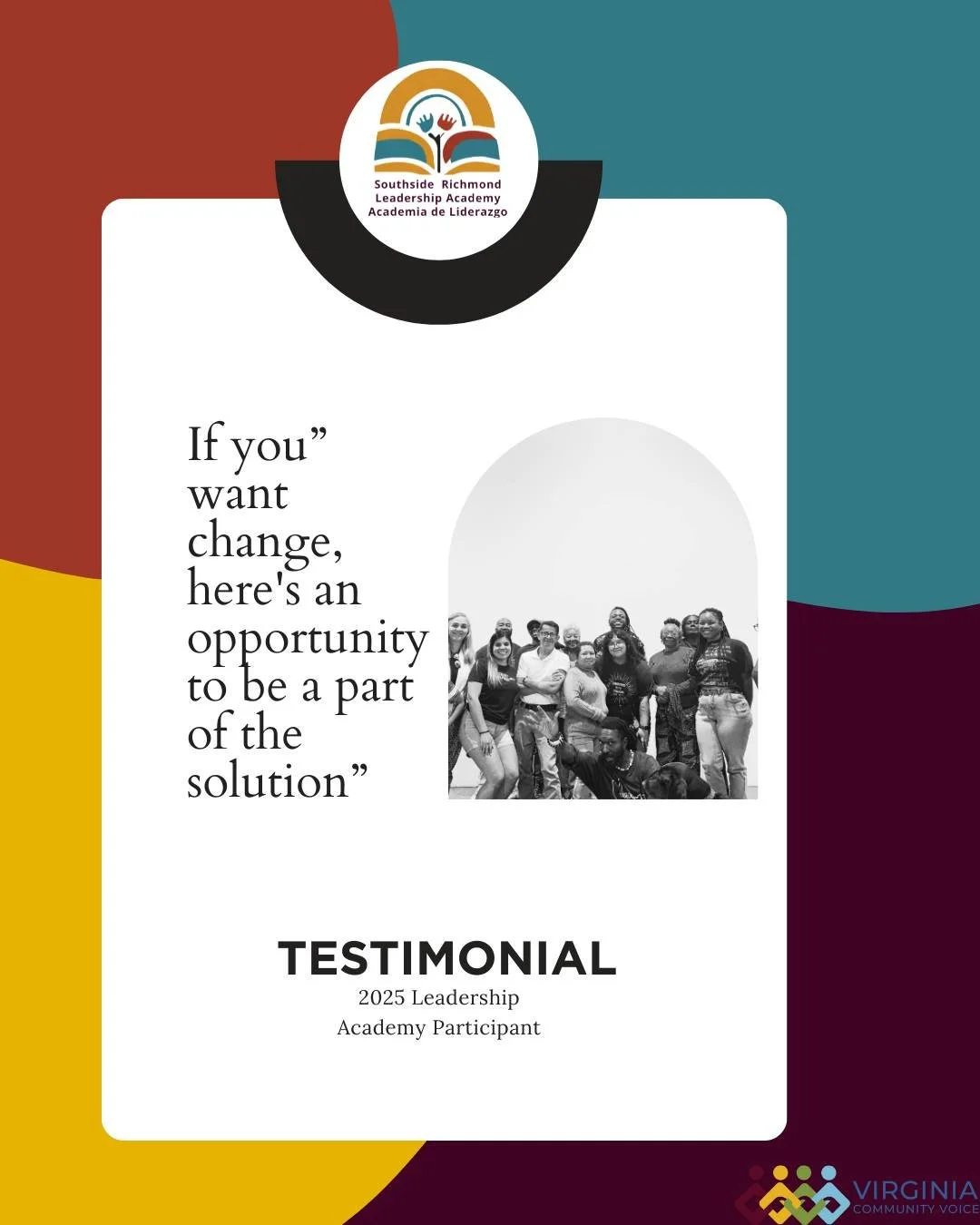 The leadership academy is designed to build community power and redefine leadership in our communities. We want you to not just have a say in what happens in your community, but feel confident in bringing others to join you.

Do you live or have a st