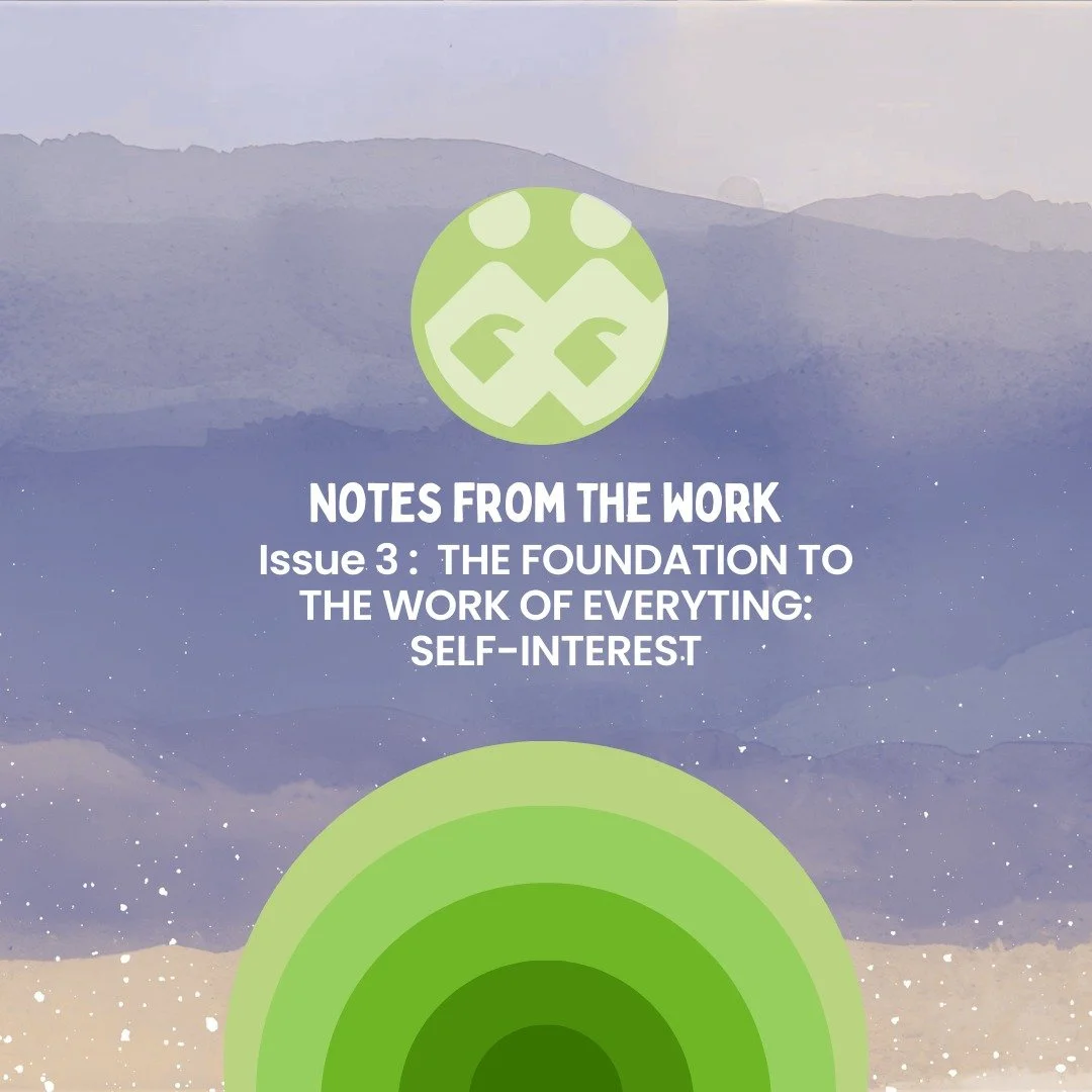 What is self-interest? 
Self-interest starts with the self - but it is not selfish. 
It's key to understanding what motivates us and others to act.

Read more from our newsletter : Notes from the work - Link in bio to our blog.

#notesfromwork #newsl