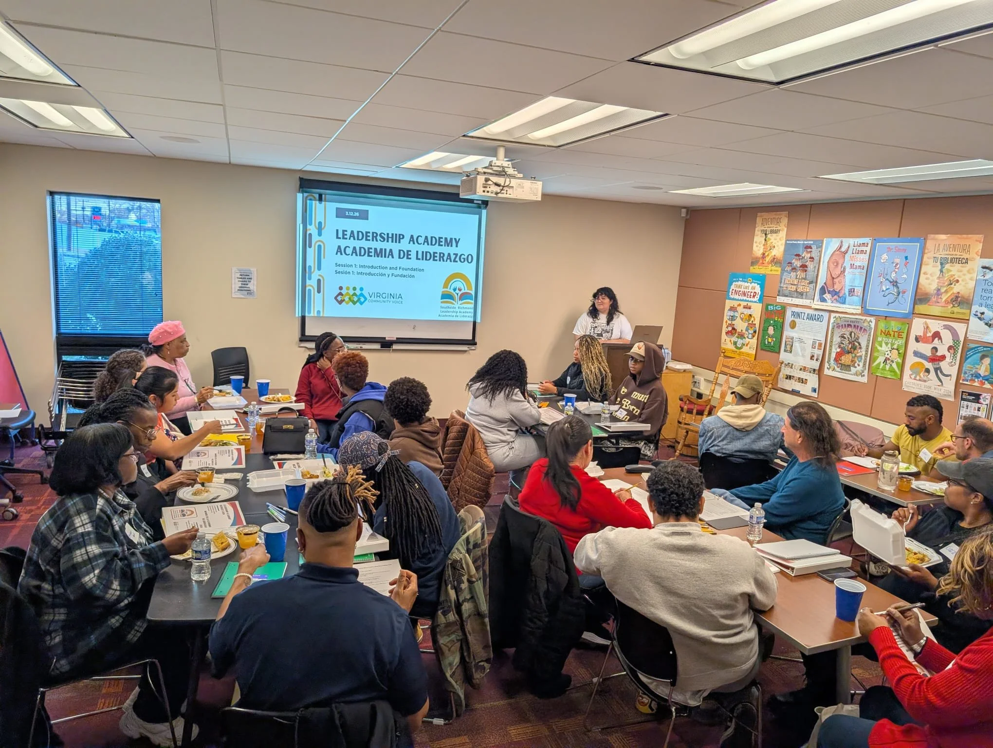Our Leadership Academy is a training program that is dedicated to nurturing the leadership potential of Southside Richmond neighbors and connecting them to their inherent power so that they become leaders of change in their communities.

Our first se