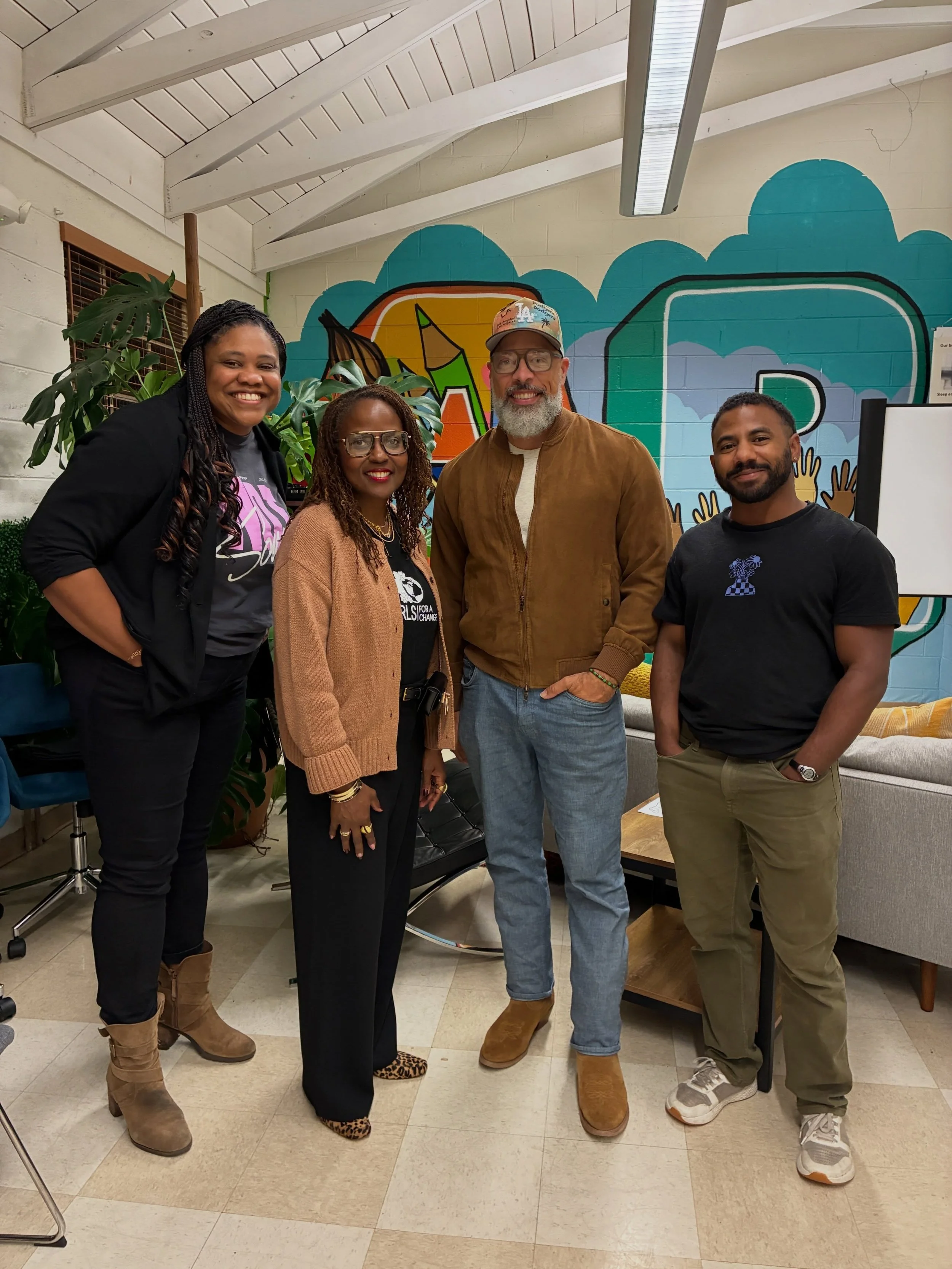 Our movie screening of Daughters was powerful and brought up a lot of feelings known and unknown for all of us.  Thank you Angela @girlsforachange and @chad_m_morris for powerful reminders in the conversation afterward. 
#communityteachin #healingjus