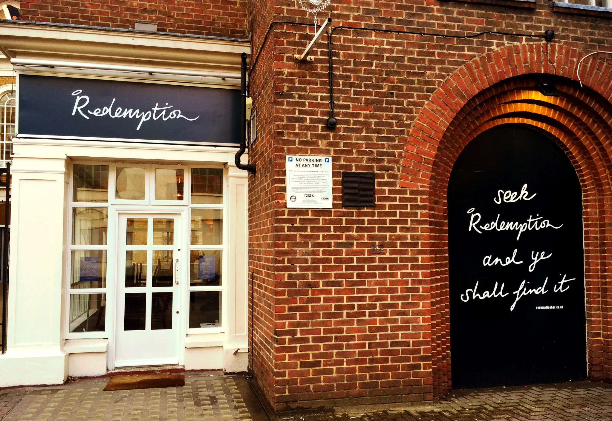PHOTO SOURCES: WWW.DAMZELINDISTRESS.COM , WWW.TWITTER.COM/REDEMPTIONBAR AND WWW.REDEMPTIONBAR.CO.UK