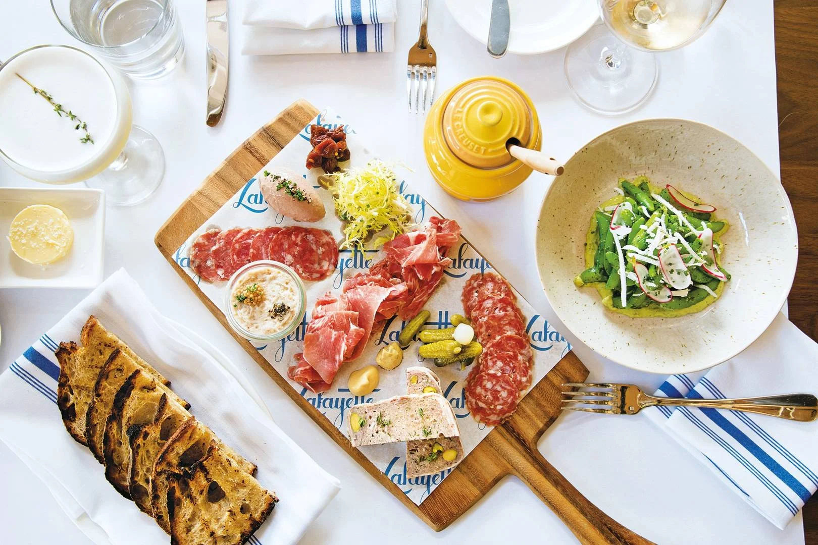 charcuterie-board-with-mignorelli-farm-snap-peas-and-ricotta-at-lafayette-restaurant-new-york-conde-nast-traveller-4sept14-annie-schlechter.jpg