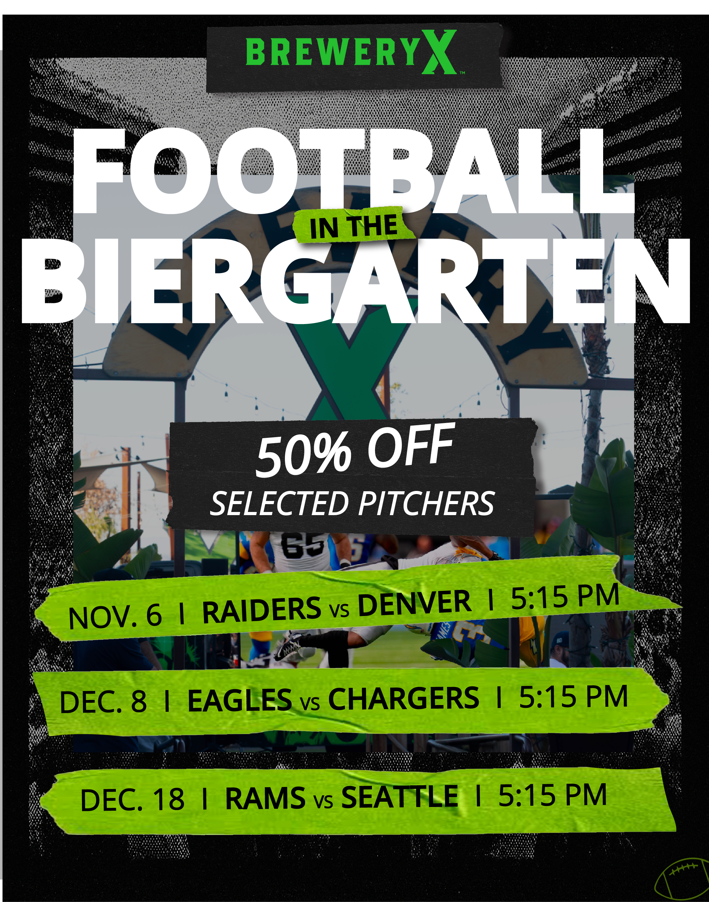 Football In The Biergarten - Rams v Seattle