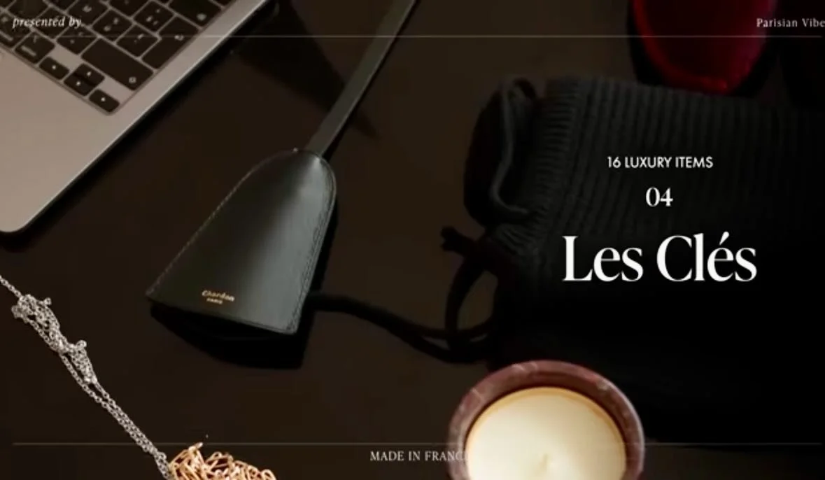 Fiert&eacute; pour Chardon Paris de figurer dans la s&eacute;lection pointue de @benedicteburguet pour @parisianvibe . Les #cl&eacute;s sont un accessoire pens&eacute; pour le quotidien des citadins press&eacute;s. A (re) d&eacute;couvrir en ligne ou