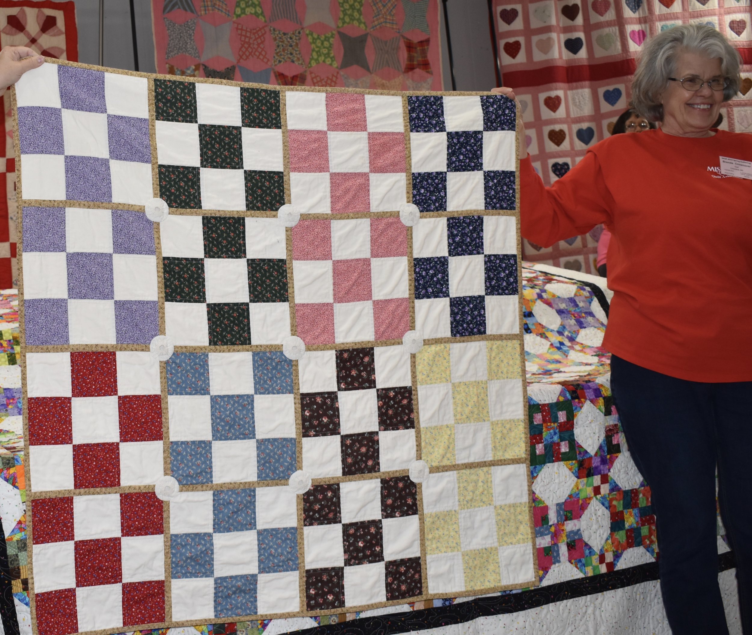 Gloria Reeves “Sampler Pattern Pieced”