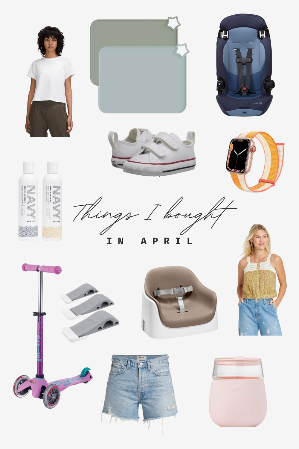 Things I Bought In April