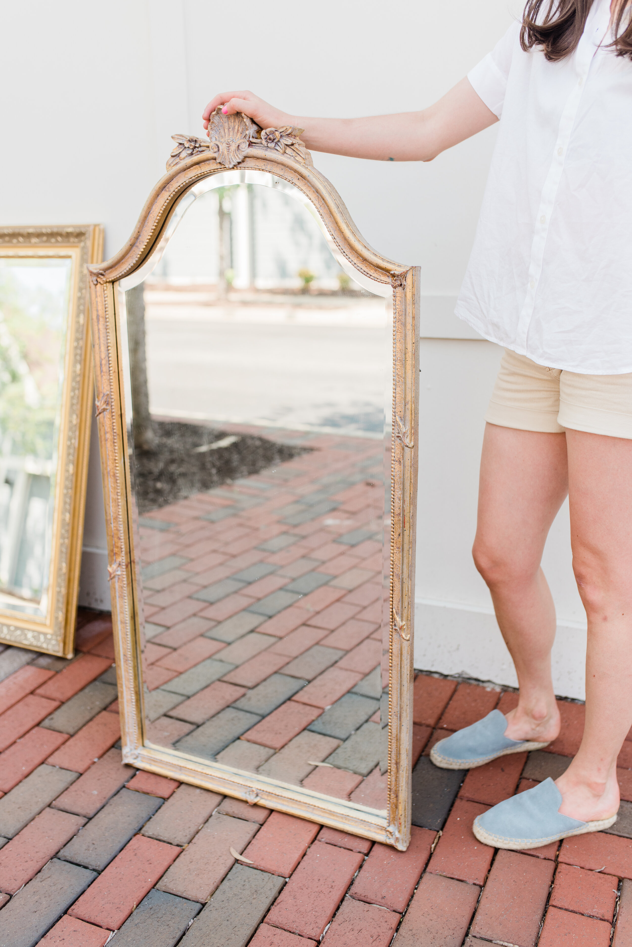 Ornate Gold Mirror (24 x 48)