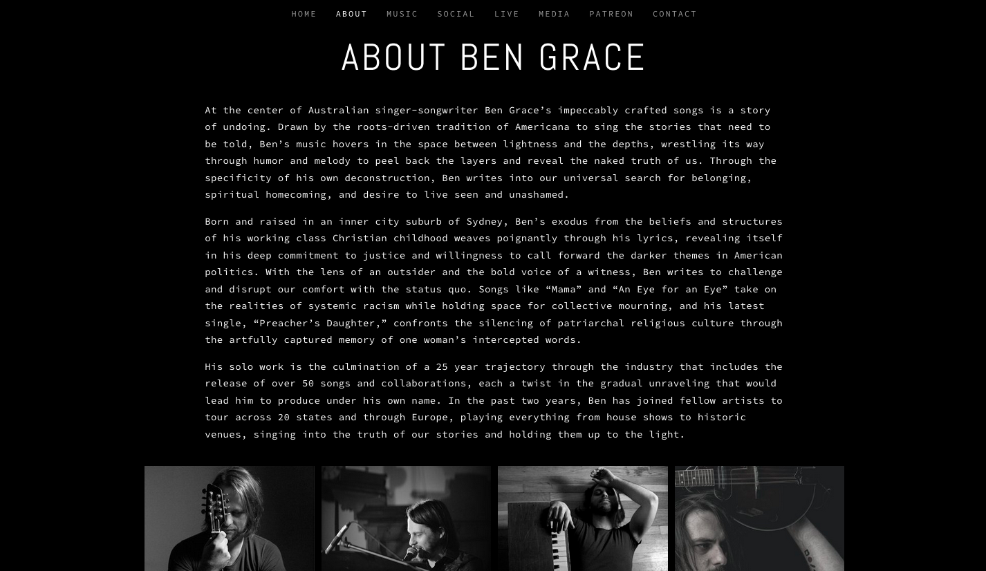Ben Grace Music (bio)