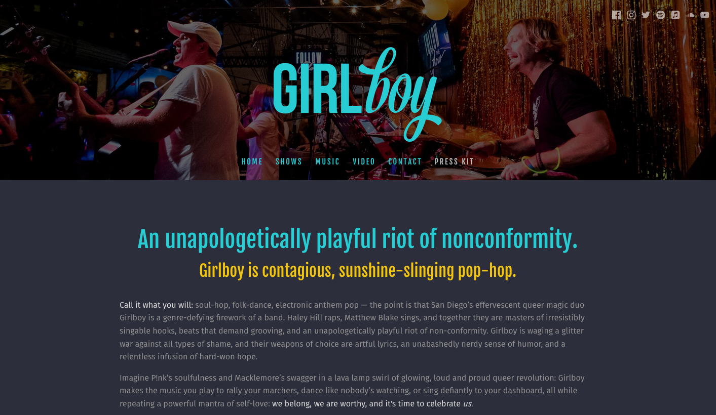 Girlboy (bio)