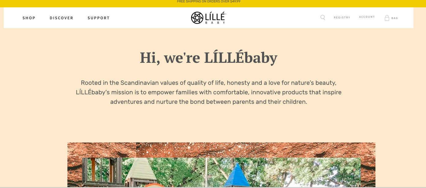 LILLEbaby (brand voice, about page)