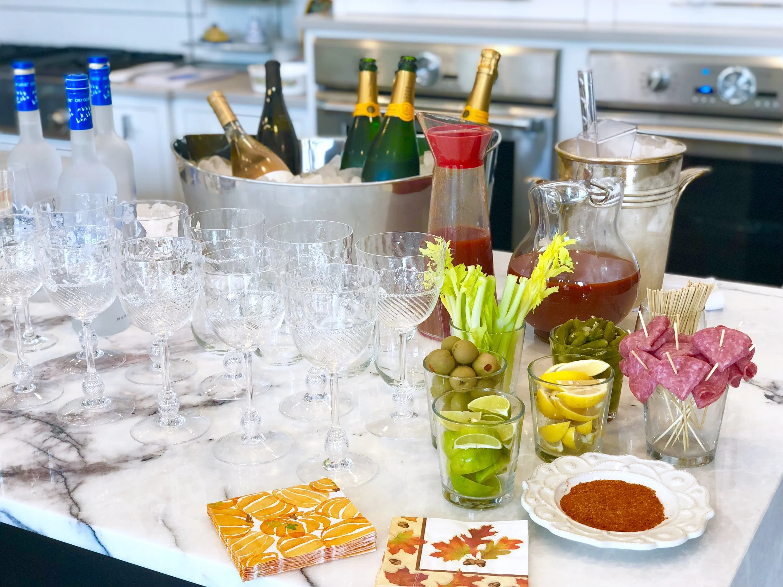 Bloody Marys + Mimosas