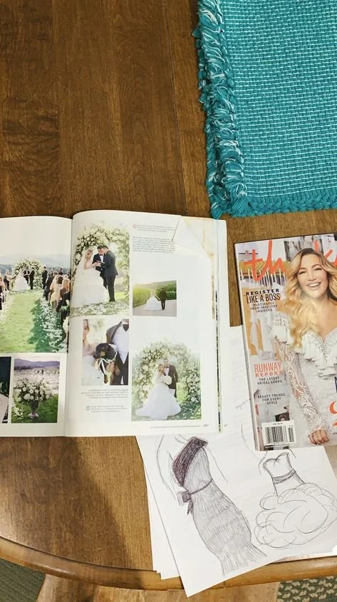 My wedding vision board!