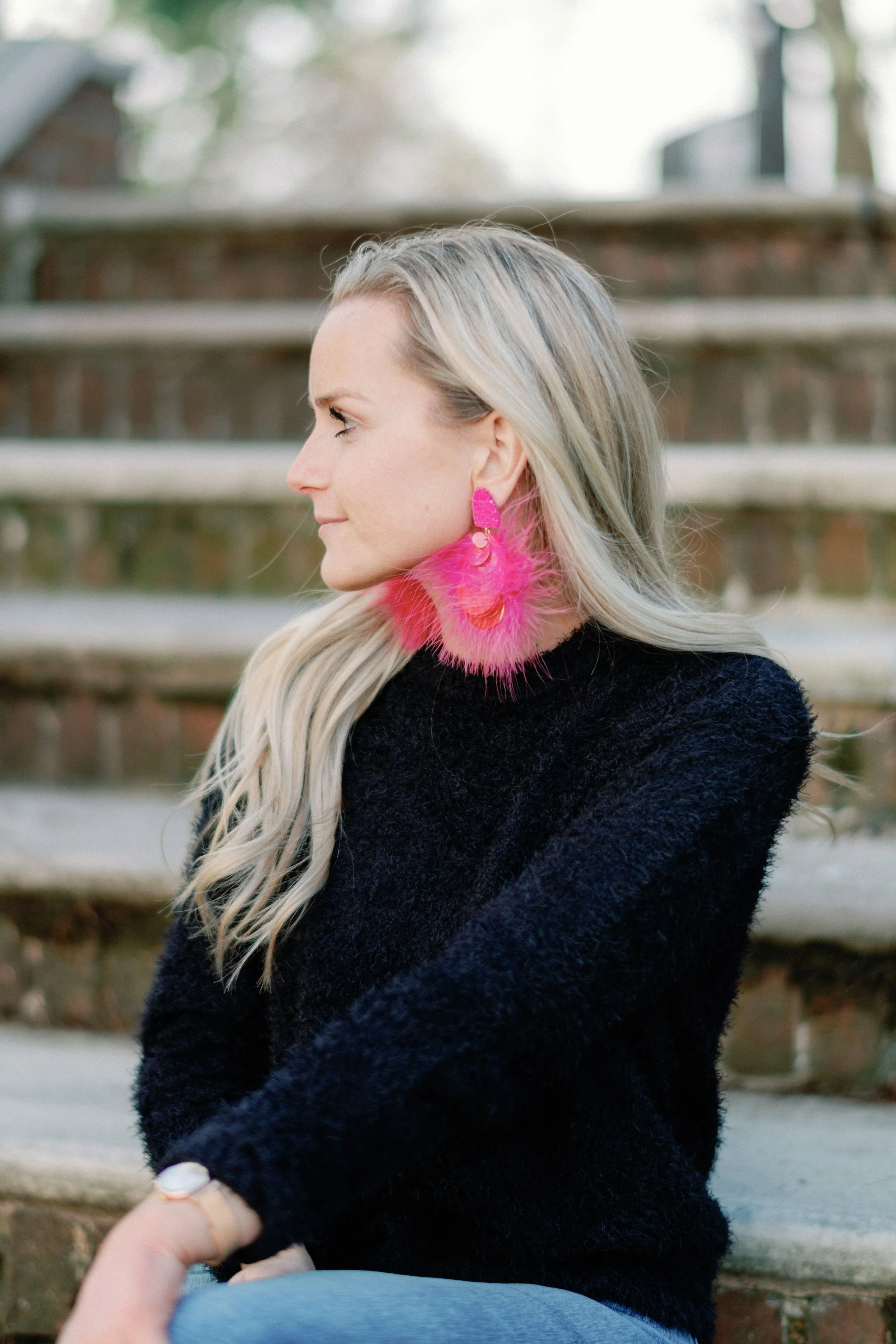 The Pink Earrings I'm Obsessed With