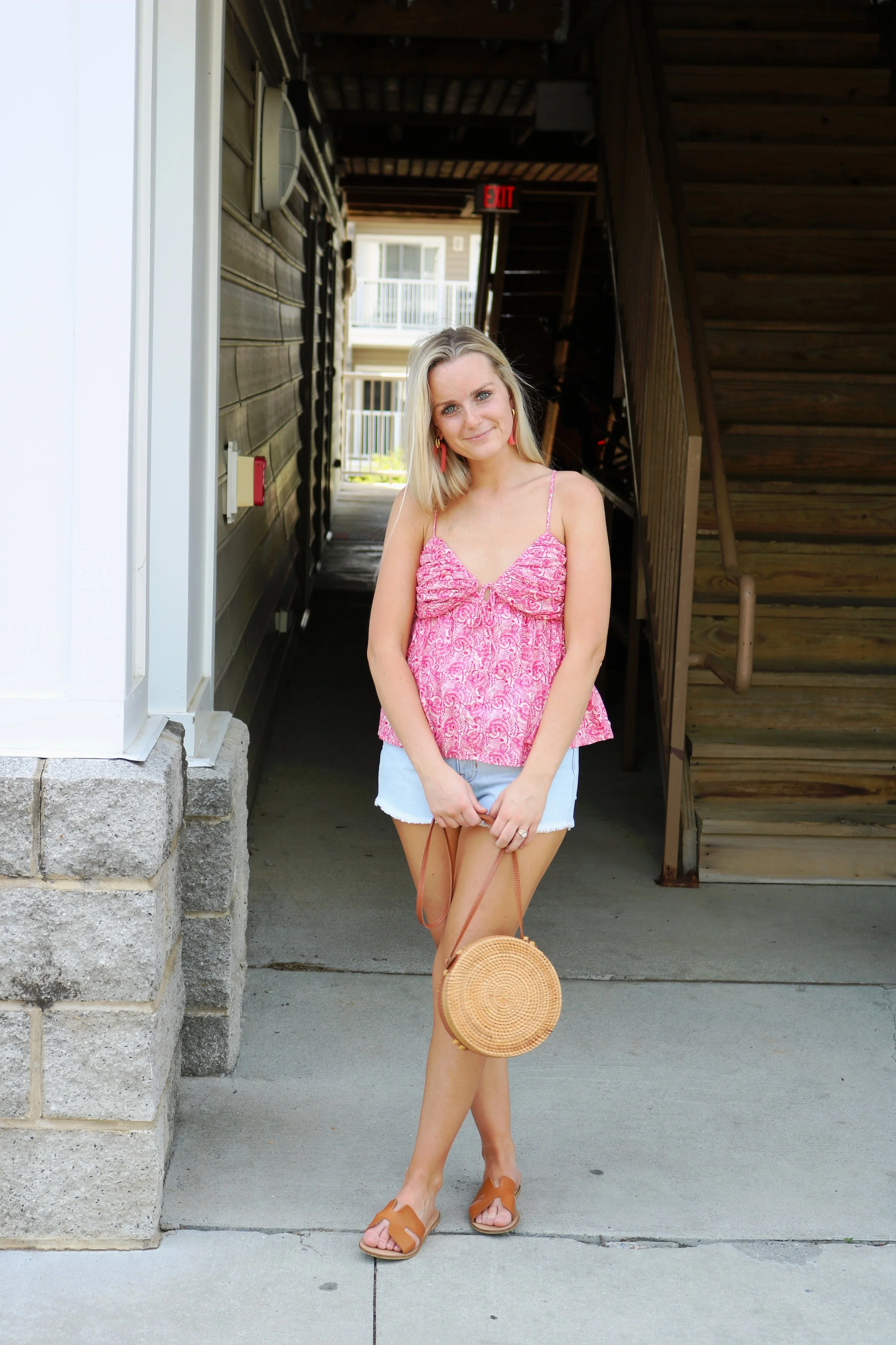 J.Crew Tank &amp; Denim Shorts