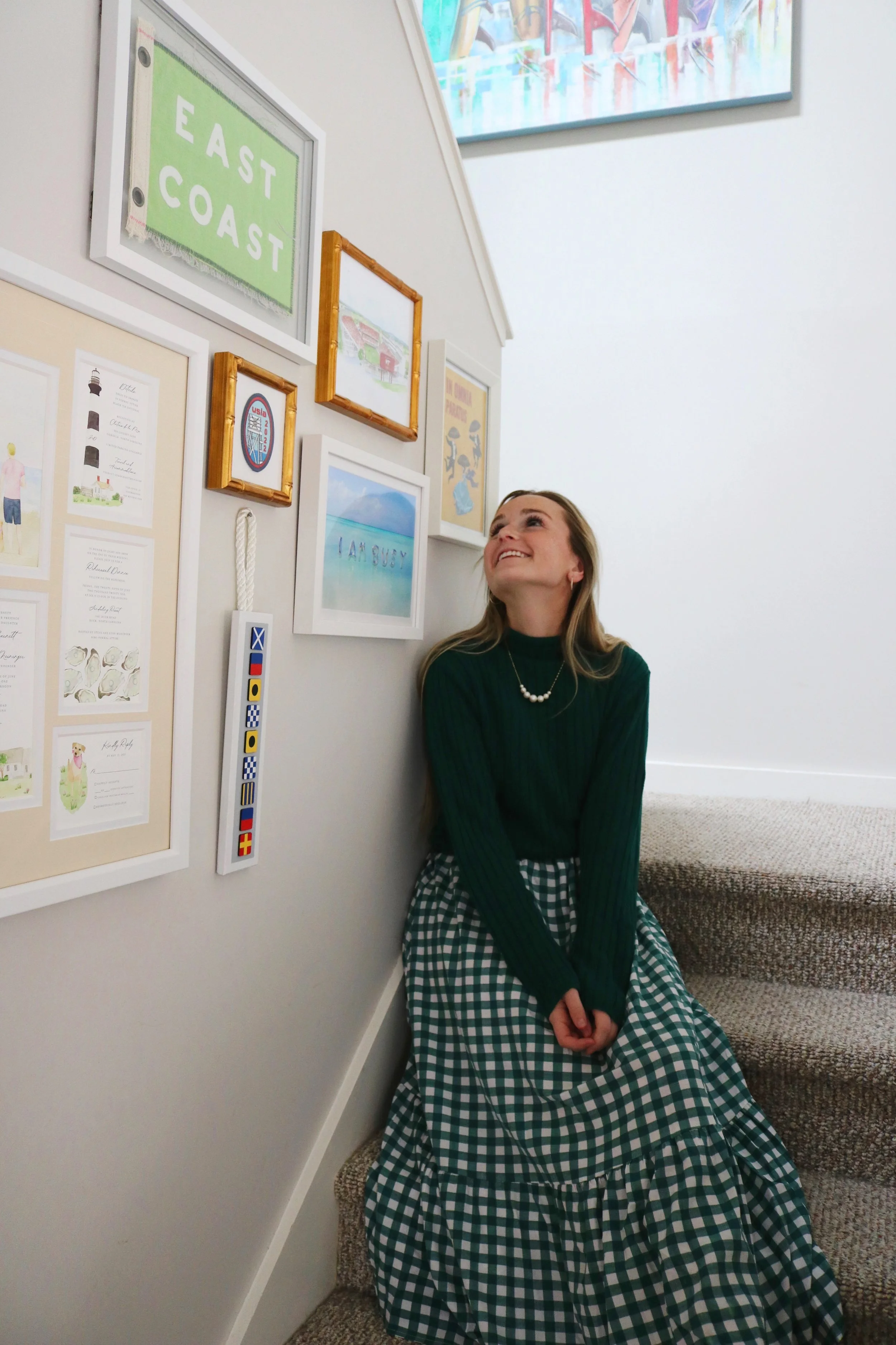 Stairway Gallery Wall