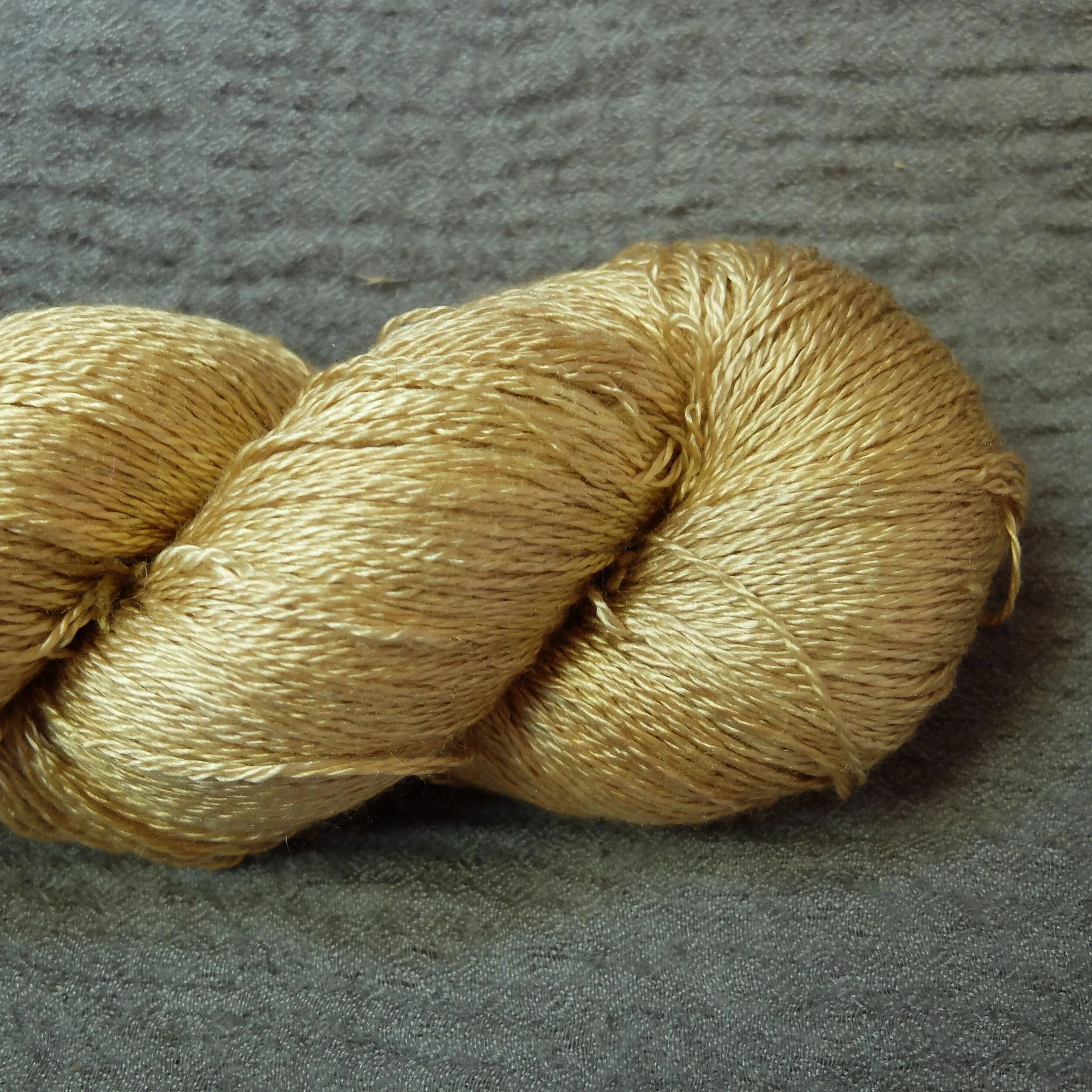 Irish Gold on Lace - Mulberry Silk — NORNE YARN