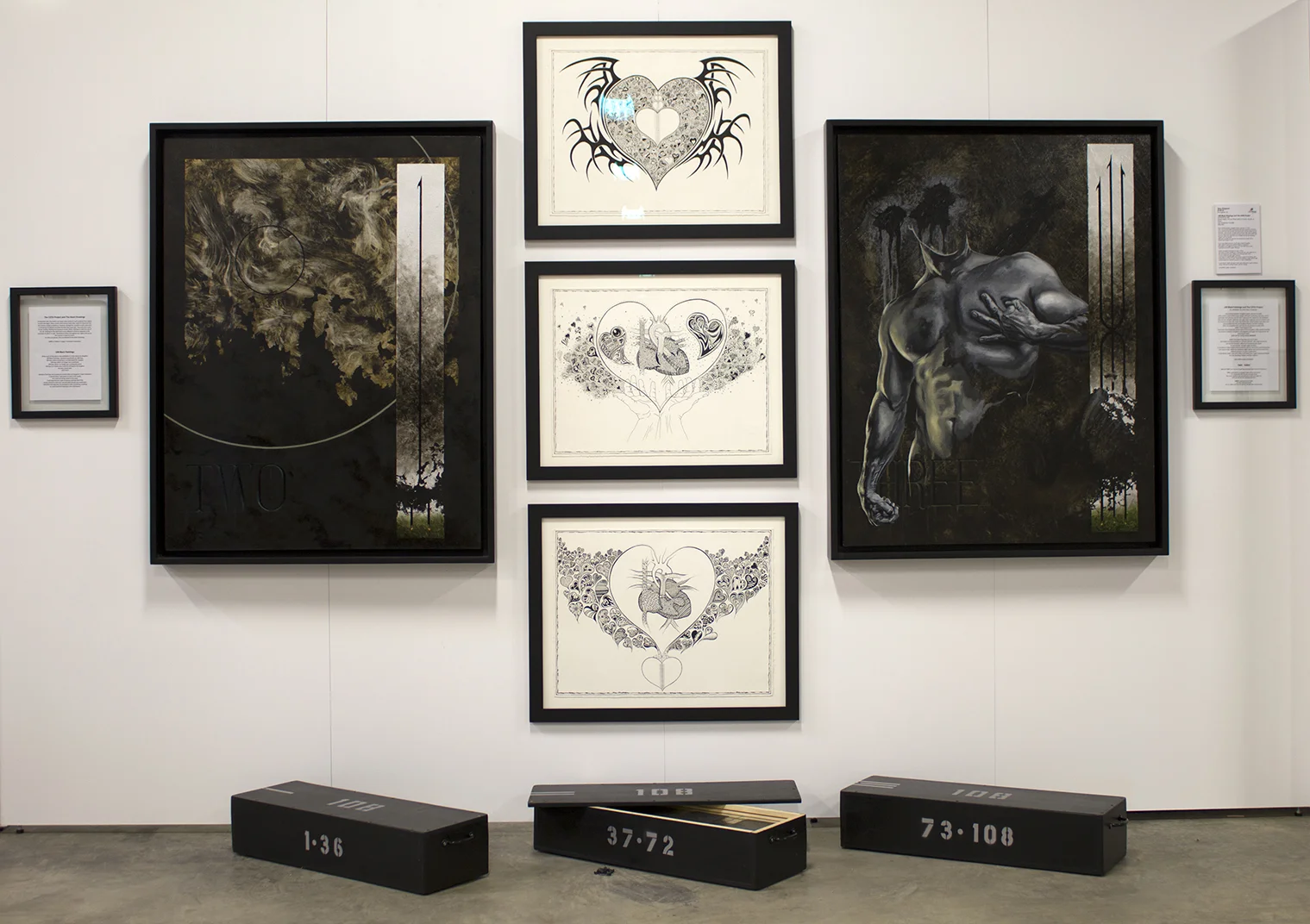 108 Black Paintings and The COTA Project