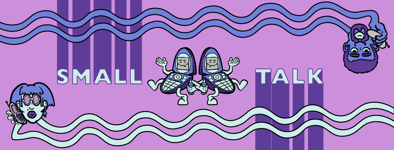 Small Talk Facebook Page Banner