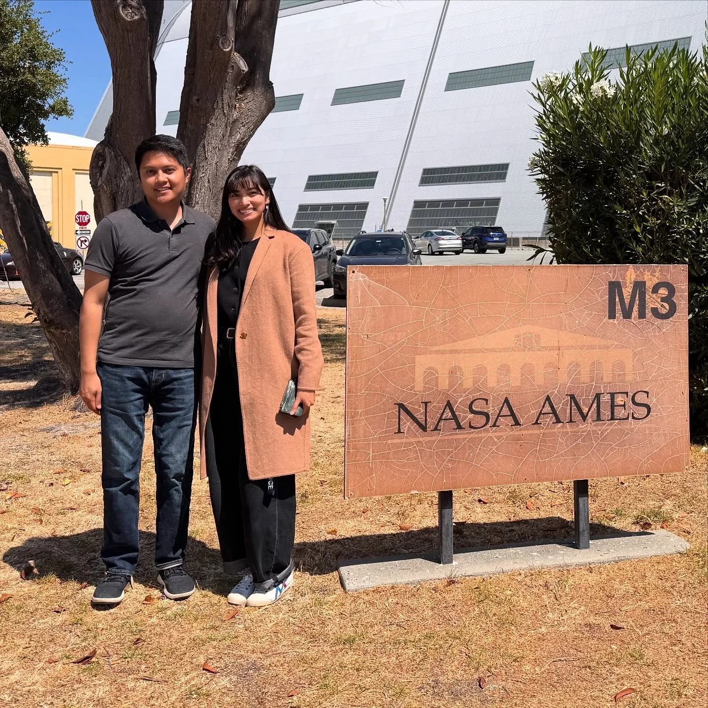 Had a surprise visit at NASA Ames today by @_laurdev! It was great to reconnect after a few years and hear that she&rsquo;s starting her Masters at USC for Astronautical Engineering 🤯 🚀 !