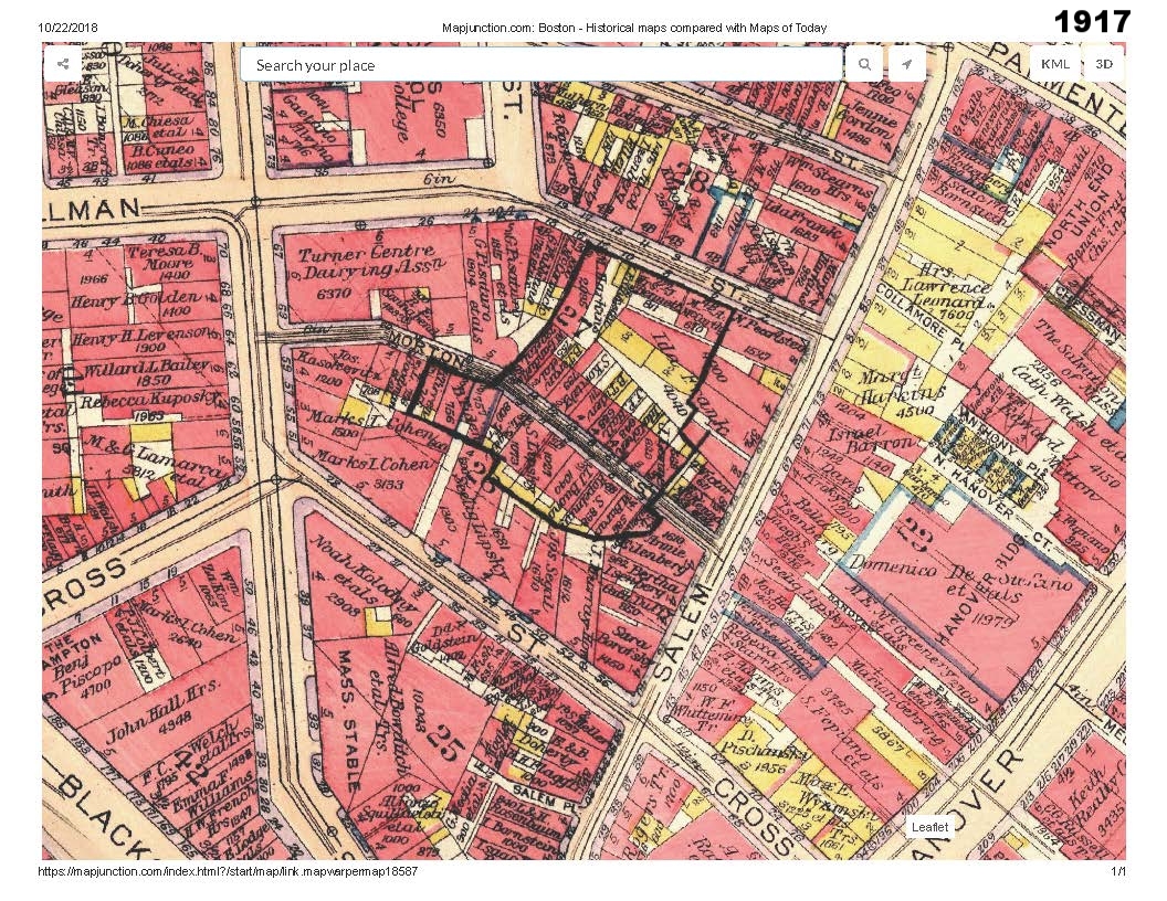 1917 historic map traces the development of cutillo park and morton street area