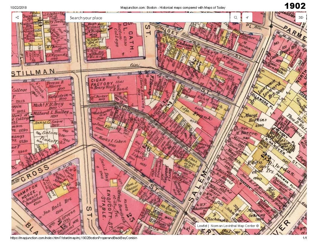 1902 historic map traces the development of cutillo park and morton street area