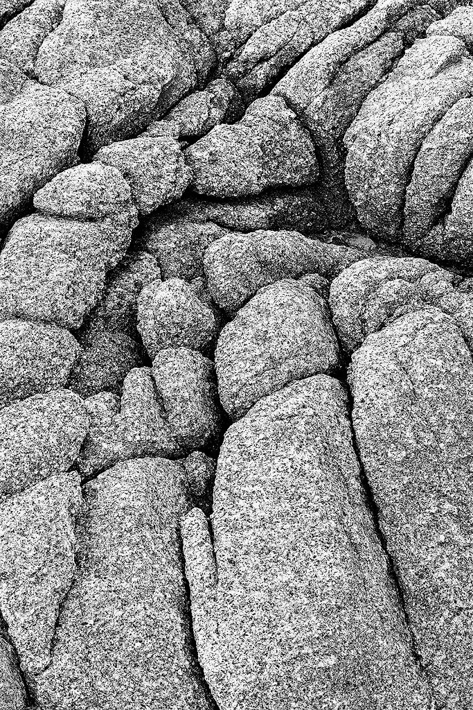 Coastal rock abstract along the Big Sur Coast