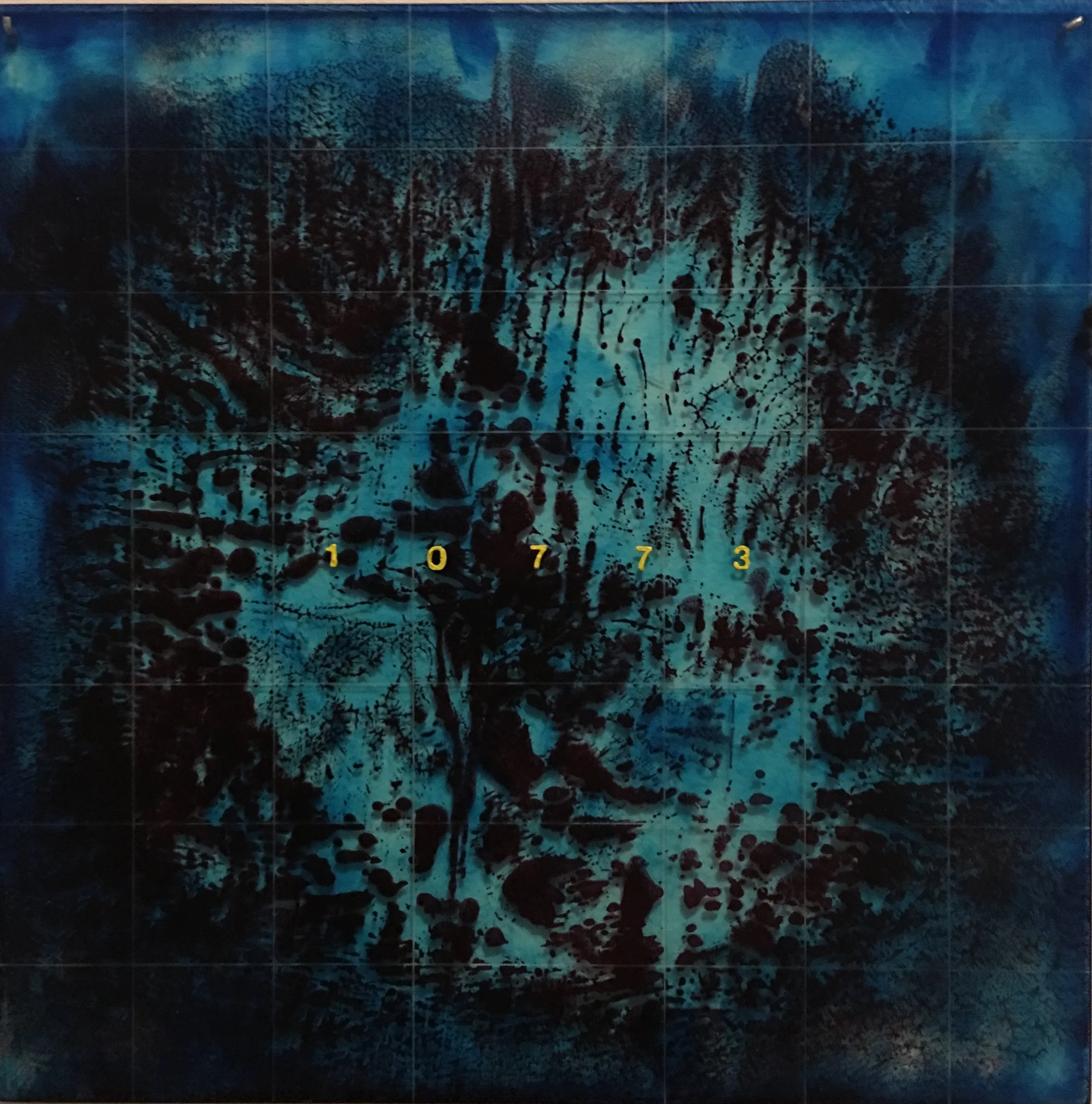 Shaun Acton Untitled Oil on plexiglas 12” x 12”