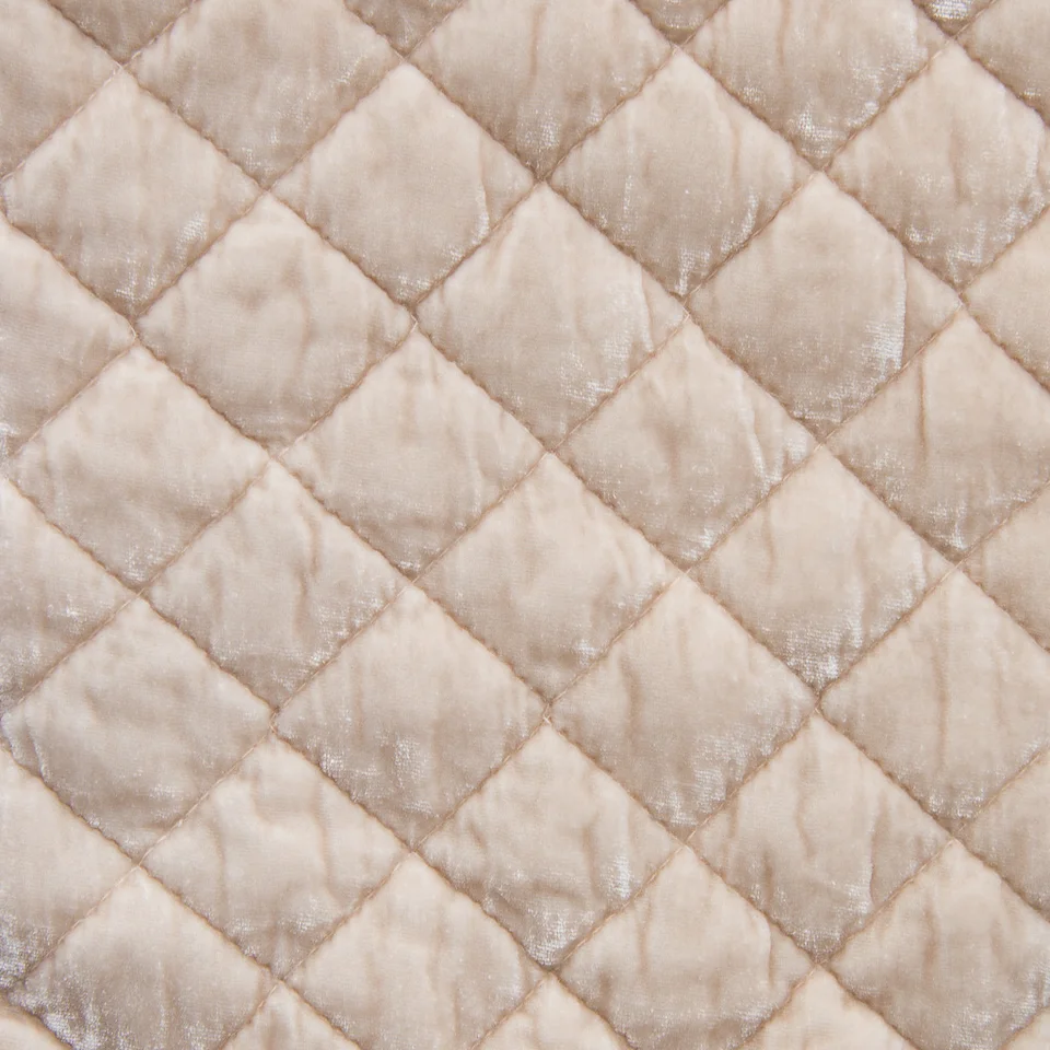 Silk Velvet in Pearl