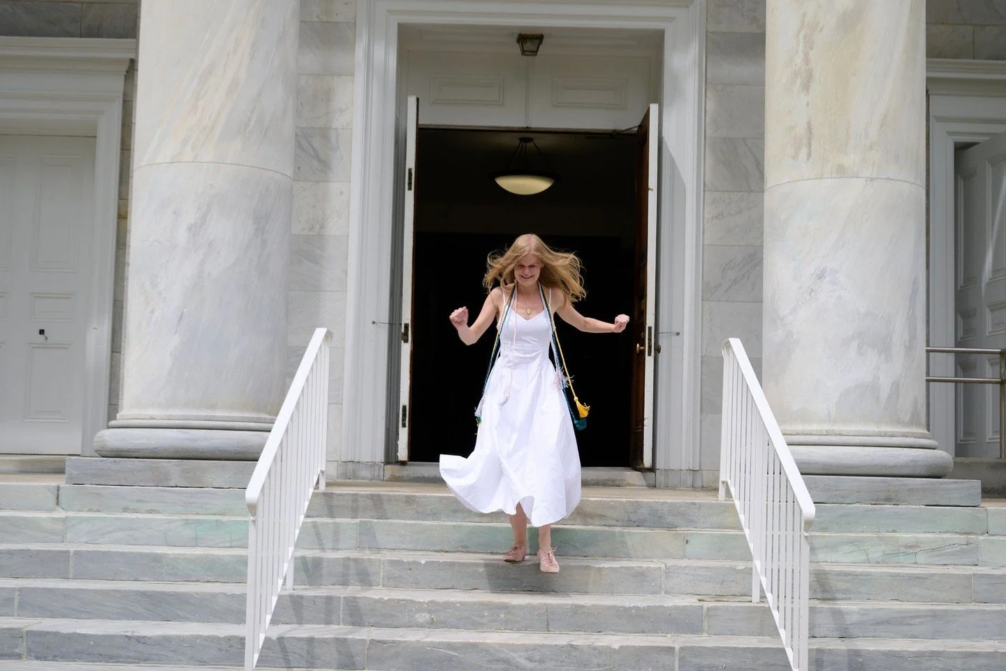 Such a joyous feeling the day before graduation. She was so buoyant and happy. We were so lucky to have a cloudy day to do family pictures before the rainy graduation on Sunday.

#familyphotographer #collegegraduation #lifestylephotographer