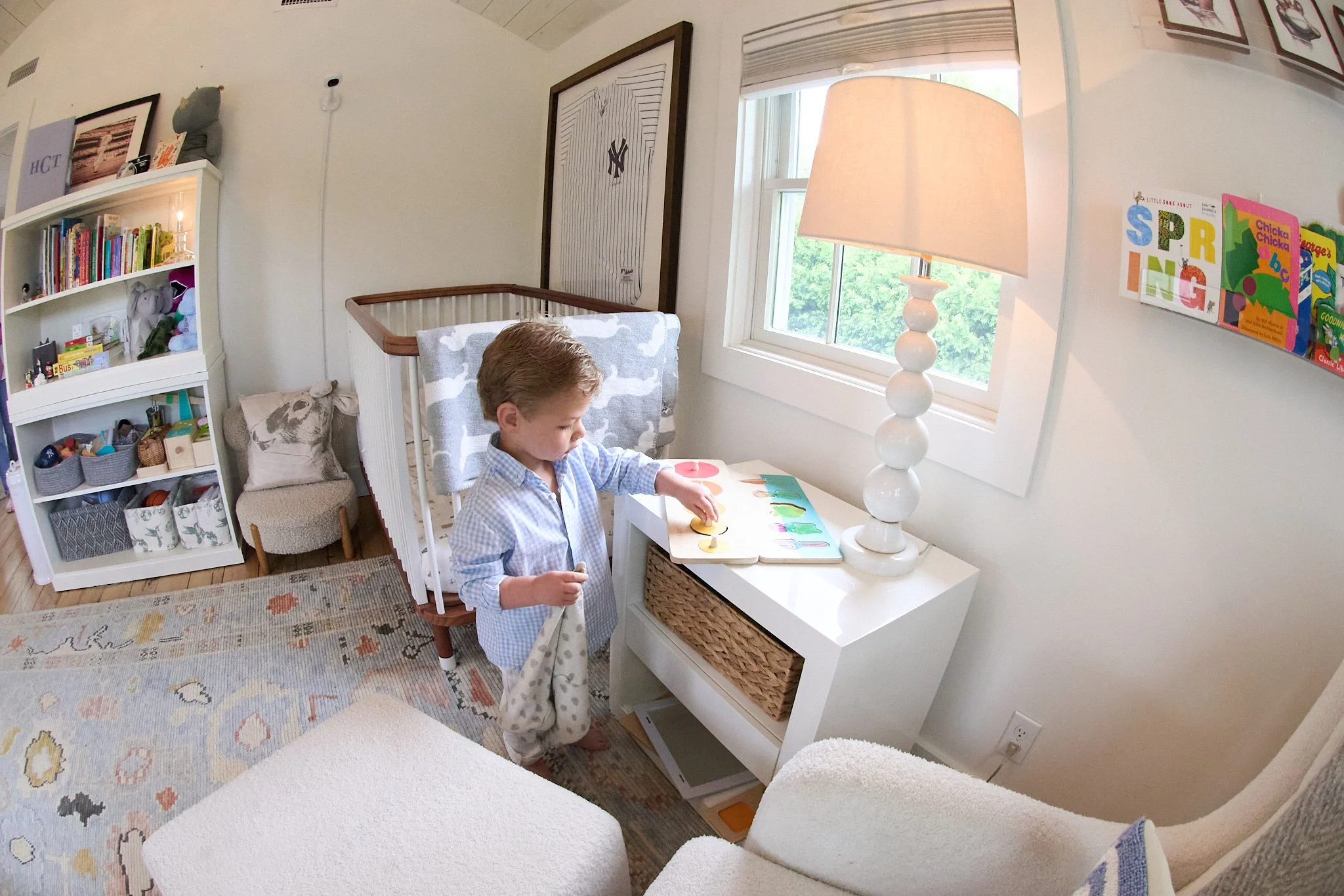  Boy in his Greenwich home during a family lifestyle photo session by photographer Pamela Einarsen 