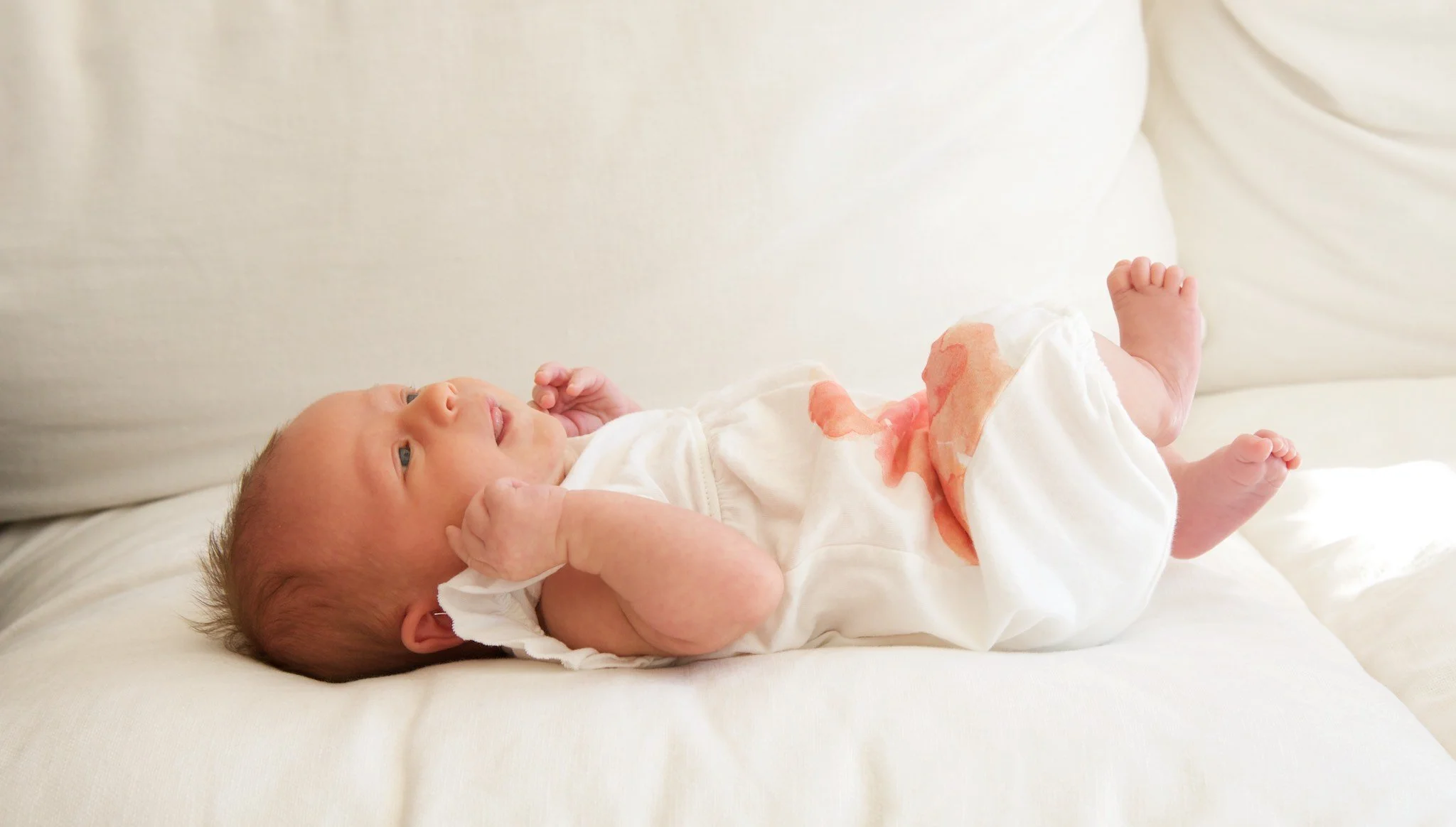 Portrait of baby Rowayton, CT home with family photographer Pamela Einarsen.