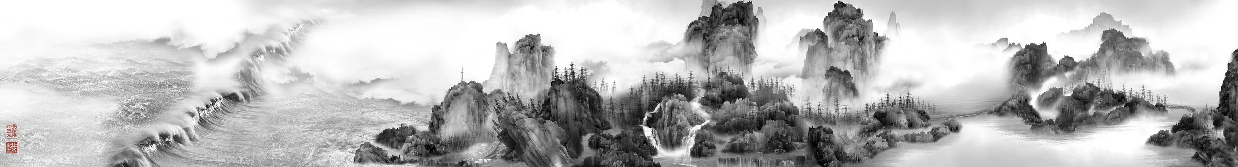 View of Tide / 观潮