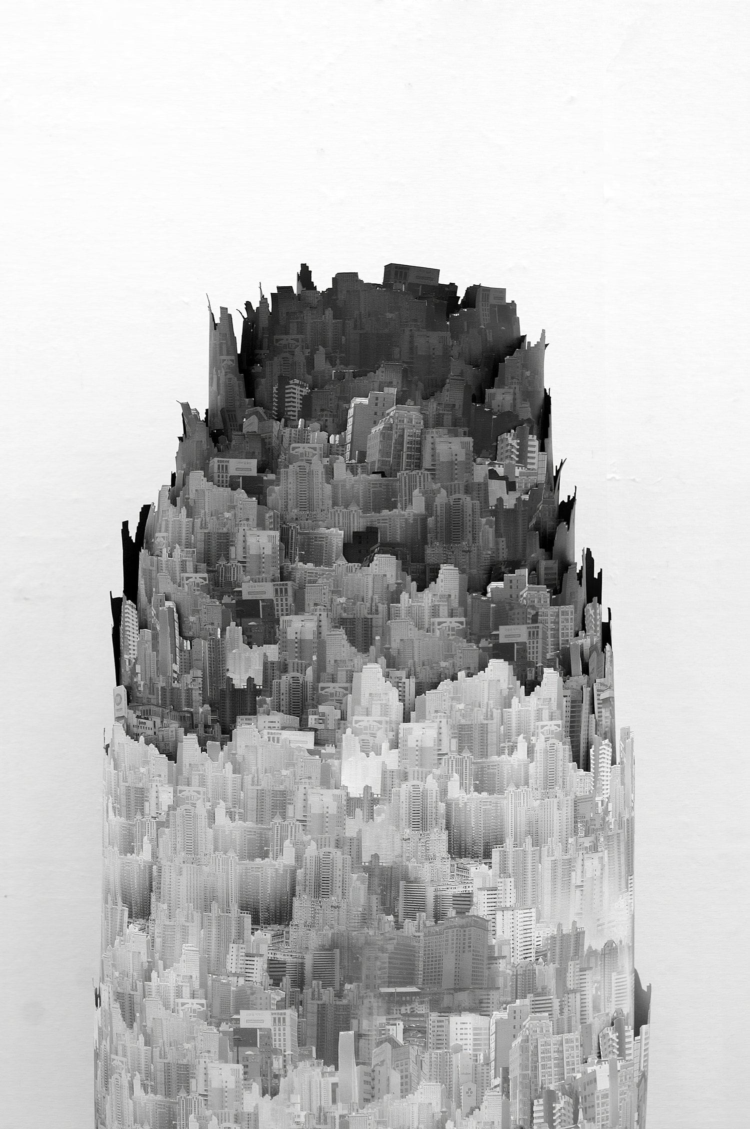 Cigarette Ash Landscape — YANG YONGLIANG
