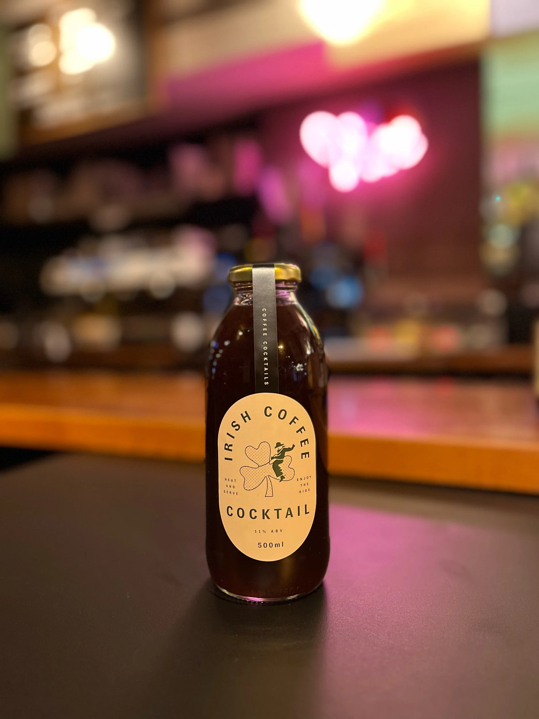 Irish Coffee Cocktail - Heat & Serve