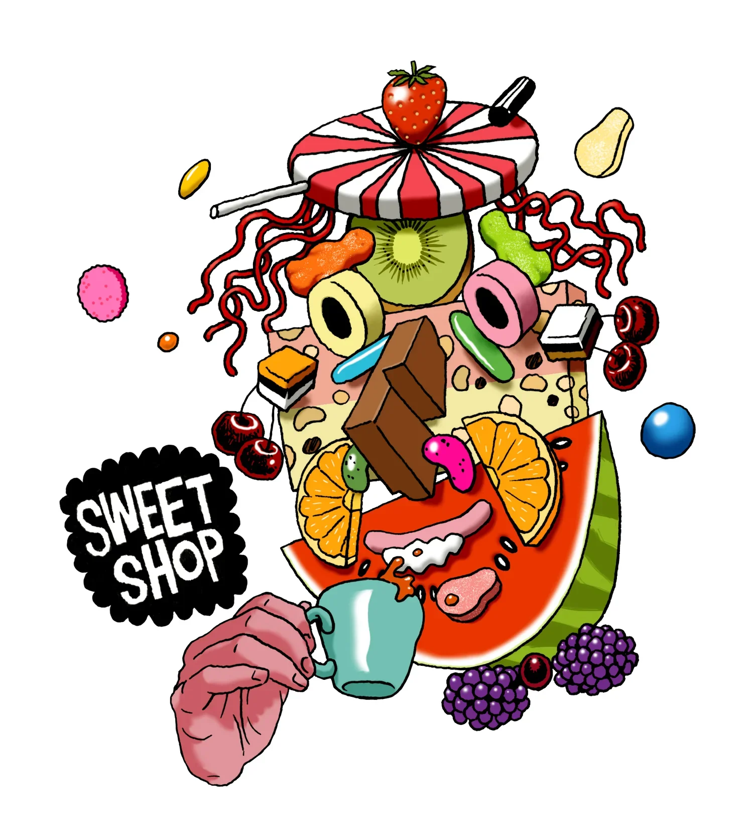 SWEET SHOP - ESPRESSO - 350G