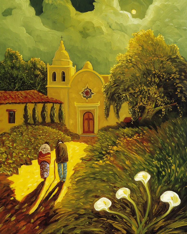 Night Visit to Camelo (32x40)