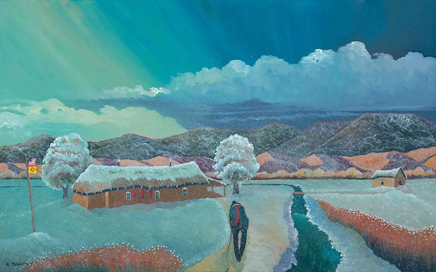 Winter Clouds (30x48)