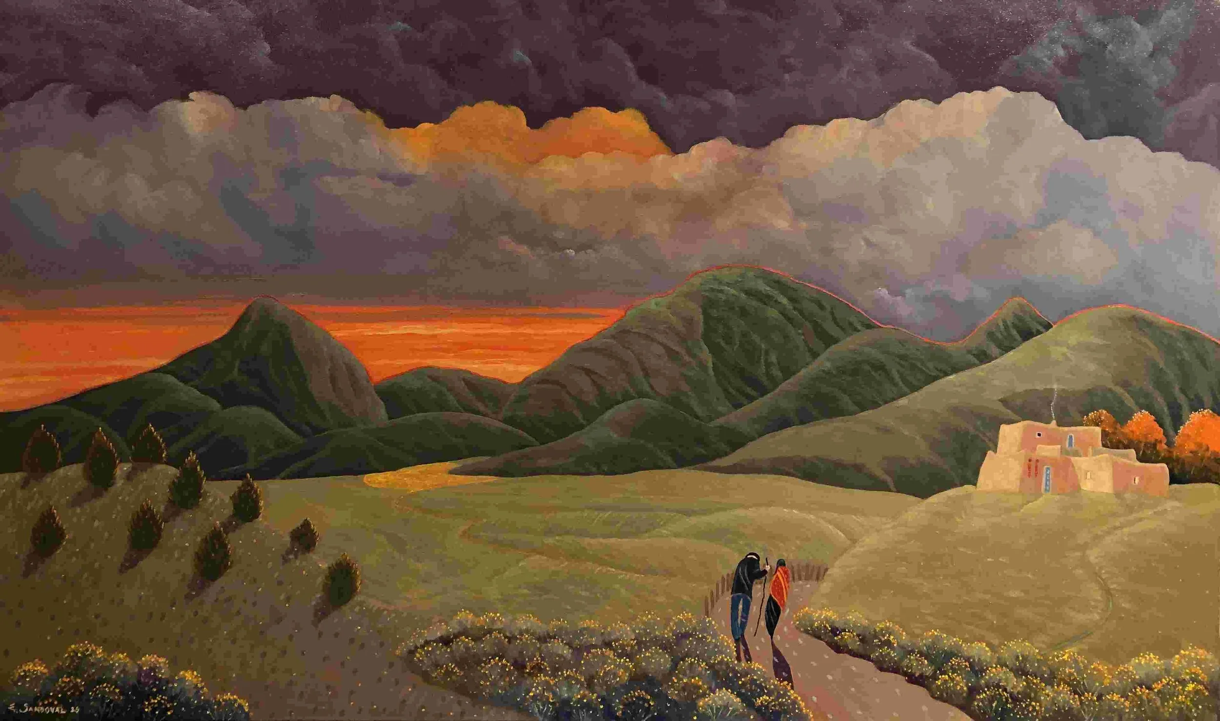 Luminous Sunset (36x60)