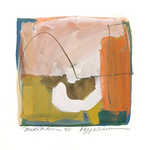 MEDITATION 50
Gouache and Graphite on Paper
9 x 9 inches