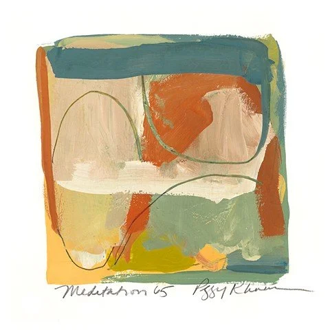 MEDITATION 65
Gouache and Graphite on Paper
9 x 9 inches