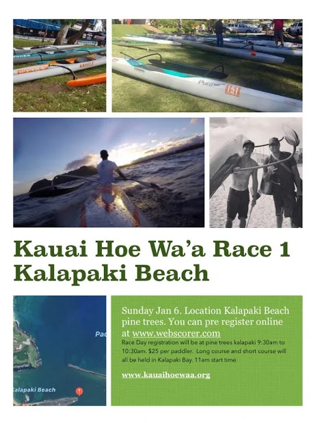Race #1 - Sunday Jan. 6 at Kalapaki