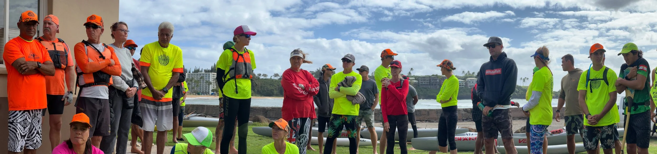 Kauai Hoe Waa Paddlers